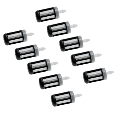 Abbildung von vhbw 10x Kraftstofffilter kompatibel mit Stihl FS 220, 200, 220 K, 180, 160 Gartengeräte z.B. Motorsäge Motorsense