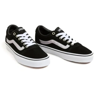 Abbildung von Vans Ward Damen Sneaker, Metallic Sidestripe Black, 36 EU