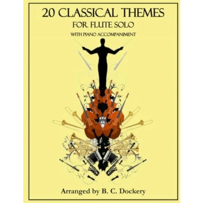 Abbildung von 20 Classical Themes for Flute Solo with Piano Accompaniment