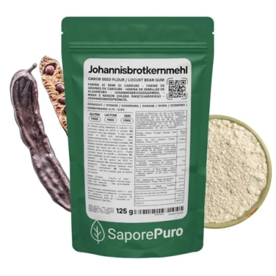 Abbildung von JOHANNISBROTKERNMEHL locust bean gum Ideal für Speiseeis und Sorbets 100% pur 125 g