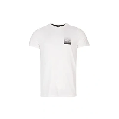 Abbildung von O&#039;NEILL Herren Tees Kurzarm T Shirt mit Gradiant Würfel, Hybrid Unterhemd, 11010 Schneeweiß
