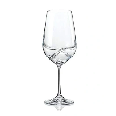 Abbildung von CRISTALICA Rotweinglas Weinkelch Turbulence 550ml klar Kristallglas dekantieren