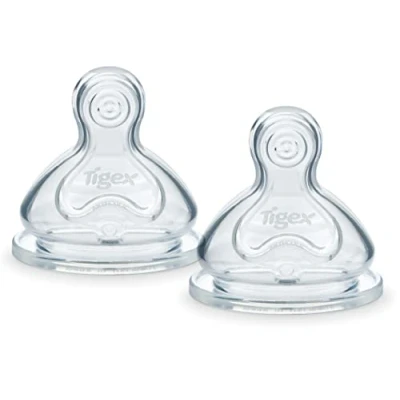 Abbildung von Tigex Autonomie+ Babyschnuller Anti Colic Weithals Sauger +6 Monate 2 Stück