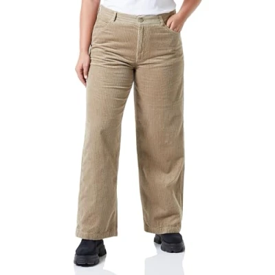 Abbildung von Marc O&#039;Polo Denim Pants WIDE LEG Stoffhose, Damen, Größe: Small, Pumice stone