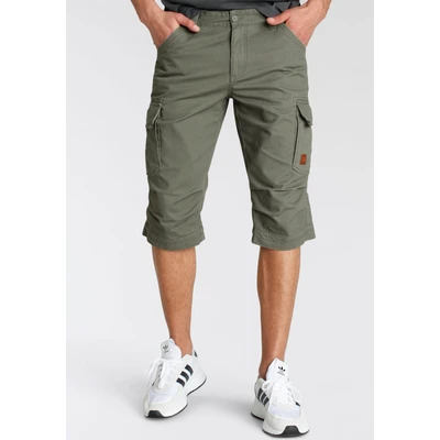Abbildung von Bruno Banani Jeansbermudas, Stylische Cargobermudas
