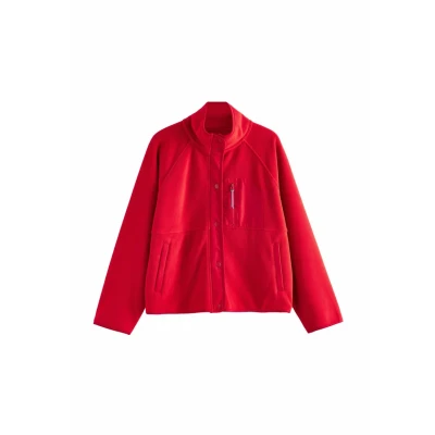 Abbildung von Next Active Regular FIT Fleecejacke, Damen, Größe: XL, Red