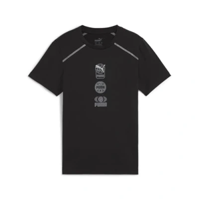 Abbildung von Puma Active Sports Graphic TEE Unisex Sport Tshirt für Kinder, Größe: 164, Black