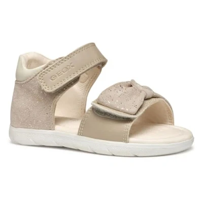 Abbildung von Geox Lauflernschuh für Kinder, Größe: 24, Beige Schuhe