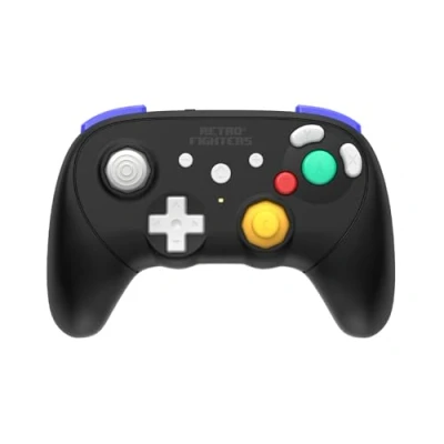 Abbildung von Retro Fighters BattlerGC Pro Series GameCube Controller Switch/PC/GameCube Black