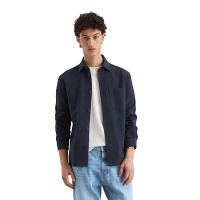Abbildung von Marc O&#039;Polo Denim KENT Collar Hemd, Herren, Größe: XXL, True navy