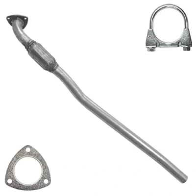 Abbildung von Kollektorrohr Auspuff für Opel Corsa 3 III C Tigra 2 II B Meriva 1 I A 1.2 1.4