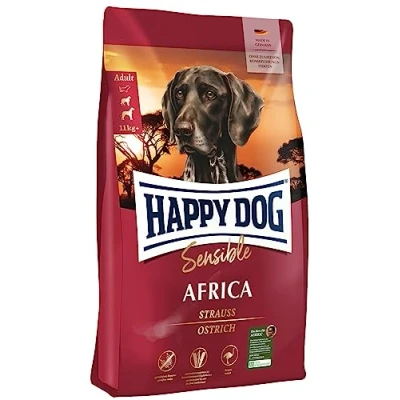 Abbildung von Happy Dog Sensible Africa M 4 kg Trockenfutter, Geschmacksrichtung Strauss