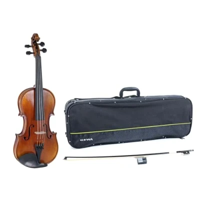 Abbildung von GEWA Violine, Violingarnitur Serie Maestro 2 VL 4, 4/4 Spielfertig inkl. Violinkoffer, Carbon Bogen und Il Cannone Saiten