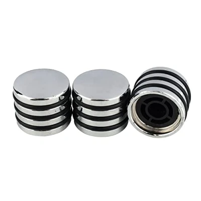Abbildung von Pxyelec Gitarren Drehknöpfe, Drehknöpfe für Potentiometer Lautstärke Klangregelung, Chrom, 3er Pack