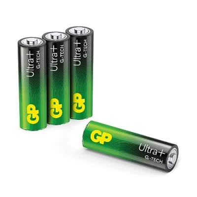Abbildung von AA Batterie GP Alkaline Ultra Plus 1,5V 4 Stück