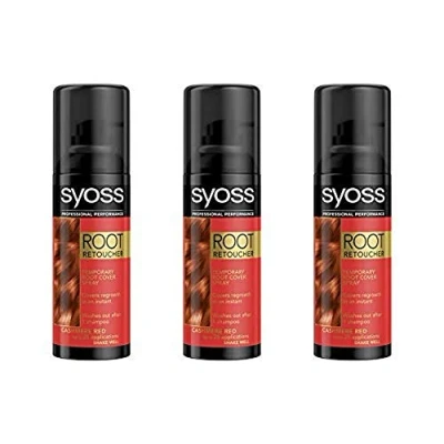 Abbildung von Syoss Root Retoucher, 120 ml, Rot, 3 Stück