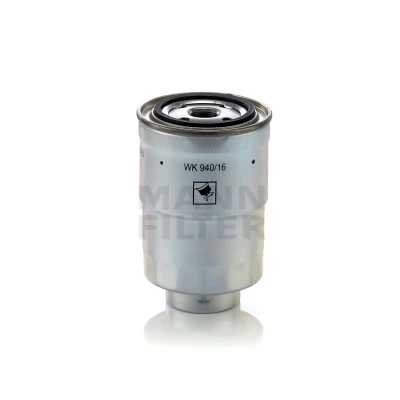 Abbildung von MANN FILTER WK 940/16 x Kraftstofffilter mit Dichtung MITSUBISHI: L200 III Pickup, PAJERO 2, 3, SUZUKI: Grand Vitara 1 SUV, I SUV