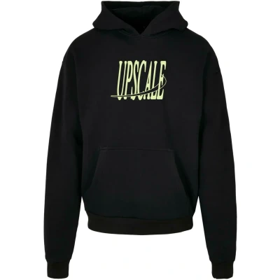Abbildung von Upscale by Mister Tee Fortune Cranes Ultra Heavy Kapuzenpullover, Herren, Größe: 3XL, Black