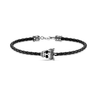 Abbildung von Thomas SABO Armband, Herren, Größe: 19cm, Black