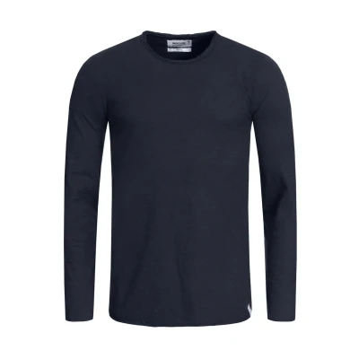 Abbildung von Indicode Jeans Longsleeve Willbur Langarmshirt, Herren, Größe: Medium, Navy