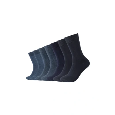 Abbildung von camano Comfort IN BOX 7 PACK Socken, Damen, Größe: 35 38, Navy mix
