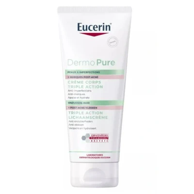 Abbildung von Eucerin Creme Dermo Pure Triple Action Body 200 ml