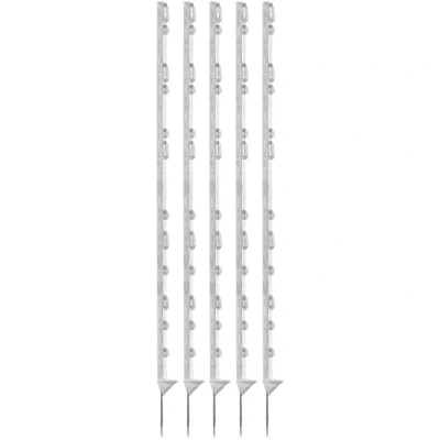 Abbildung von Kerbl Titan Plus Kunststoffpfahl mit Trittverstärkung, 157cm, 5 Stück