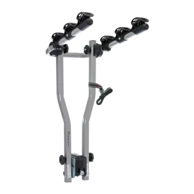 Abbildung von Peruzzo Arezzo Fahrradträger für 3 Fahrräder, Silber/Schwarz