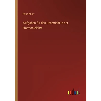 Abbildung von Aufgaben für den Unterricht in der Harmonielehre