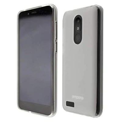 Abbildung von caseroxx TPU Hülle kompatibel mit Emporia Smart 3 Mini, Handy Tasche (TPU in weiß transparent)