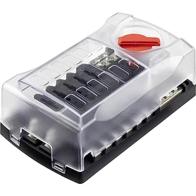 Abbildung von TRU COMPONENTS Auto Sicherungshalter Passend für Standard Flachsicherung 30 A 32 V/DC 1 Stück
