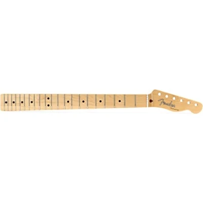 Abbildung von Fender® 1951 Telecaster® Hals, dicke U Form, schmale, hohe Bünde, 9,5 Zoll, Ahorn