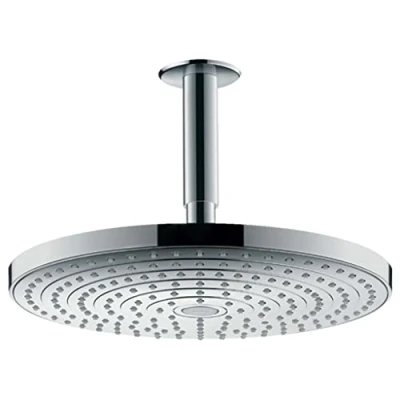 Abbildung von hansgrohe Regenduschkopf &quot;Raindance Select S&quot;, (Kopfbrause, Deckenanschluss), 300 2 Strahlarten mit Deckenanschluss, chrom