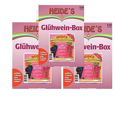 Abbildung von Heißer Rosé 9,5% Alc, 3 x 5 Liter