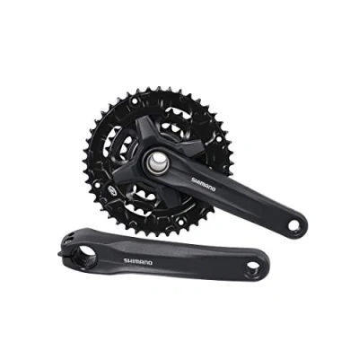 Abbildung von Shimano Unisex Erwachsene FC MT 2103 Kettenradgarnitur, Schwarz, Einheitsgröße