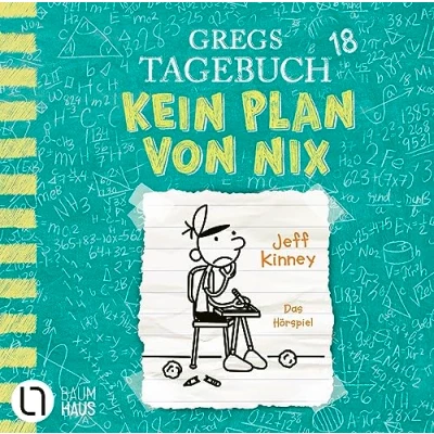 Abbildung von Gregs Tagebuch 18 Kein Plan von nix: . Hörspiel.