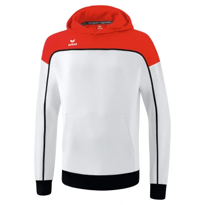 Abbildung von Erima Change BY Sweatshirt für Kinder, Größe: 152, Weiss rot schwarz
