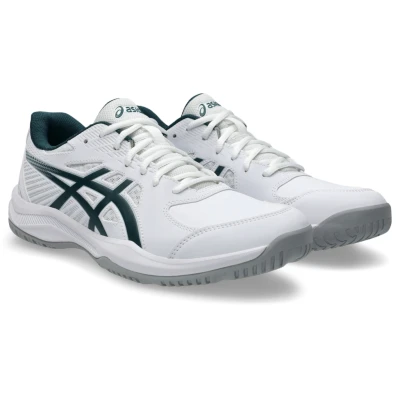 Abbildung von Asics Court Slide 4 Multicourt Tennisschuh, Herren, Größe: 46, White/saxon green Schuhe