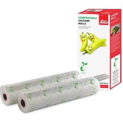 Abbildung von SOLIS OF SWITZERLAND Vakuumier Folienrollen &quot;ECO S0166&quot;, (Packung, 1 tlg.), 2 Rollen, 30x600 cm