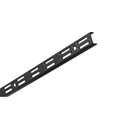 Abbildung von Element System Doppelstab, Stahl Lochabstand 32 mm, Dekor: schwarz matt Länge 950 RAL 9005