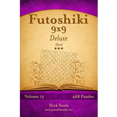 Abbildung von Futoshiki 9x9 Deluxe Hard Volume 13 468 Logic Puzzles