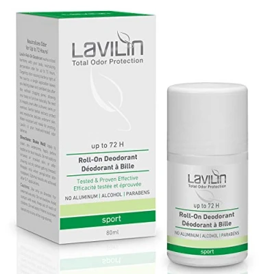 Abbildung von LAVILIN Roll On Deodorant für den Sport Bis zu 72 Stunden lang anhaltender Schutz Der andere Weg, um unangenehme Gerüche verhindern