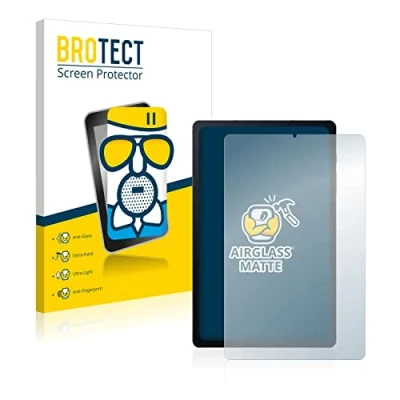 Abbildung von BROTECT Entspiegelungs Schutzglas für Samsung Galaxy Tab S6 Lite 2020 Schutz Folie Panzerfolie Glas Matt [Extrem Kratzfest 9H, Anti Reflex]