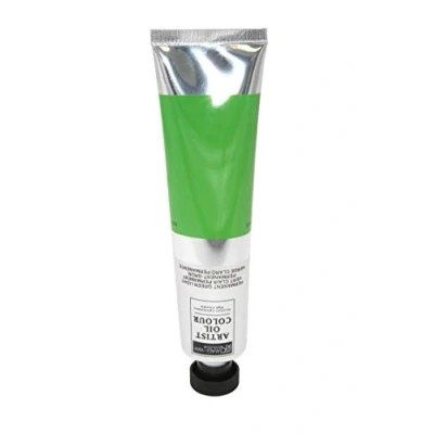 Abbildung von Artist Ölfarbe, 200ml Großtuben in 30 Farben, feine Künstlerqualität (19 permanentgrün)
