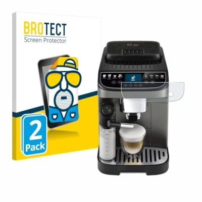Abbildung von BROTECT Entspiegelungs Schutzfolie für DeLonghi Magnifica Evo Next (2 Stück) Matte Displayschutz Folie, Anti Reflex, Fingerprint