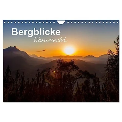 Abbildung von Bergblicke Karwendel (Wandkalender 2025 DIN A4 quer), CALVENDO Monatskalender