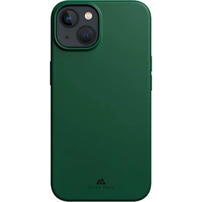 Abbildung von Black Rock Hülle Urban Case Silikonhülle Passend für Apple iPhone 14 I Handyhülle, Silikon, Dünn, rutschfest (Dunkelgrün)