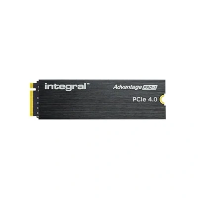 Abbildung von Integral Advantage PRO 1 2TB NVME SSD M.2 2280 PCIe Lightning Fast Gen4x4 R 7400MB/s W 6700MB/s Solid State Drive Eingebauter Kühlkörper Kompatibel mit PS5 M2