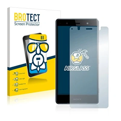 Abbildung von BROTECT Schutzglas für Sony Xperia XZ2 Premium Schutzfolie Panzer Folie Glas [Extrem Kratzfest 9H, Anti Fingerprint, Ultra Transparent]