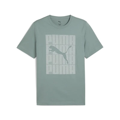 Abbildung von Puma Graphics Tshirt print, Herren, Größe: Medium, Green moon